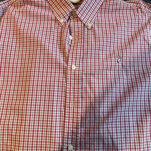 Men's Mobile Bay Red Checkered Shirt